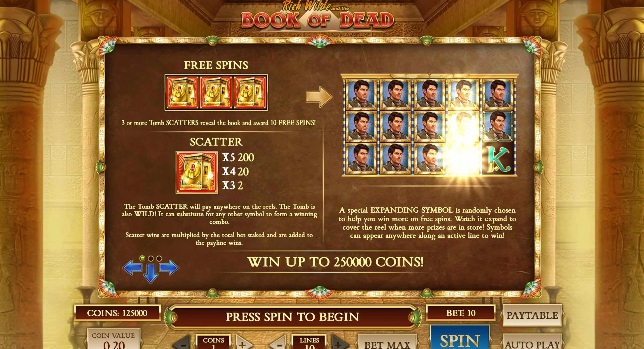So wird Book of Dead gespielt &ndash; leicht erkl&auml;rt